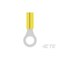 Te Connectivity Ring Terminal, 5/16 in Stud Size, 10 AWG, 300 V, Nylon Insulated, Yellow 2-320576-3 - alternate 4